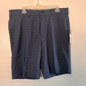 Walter Hagen Blue Flat Front Shorts Lightweight Design